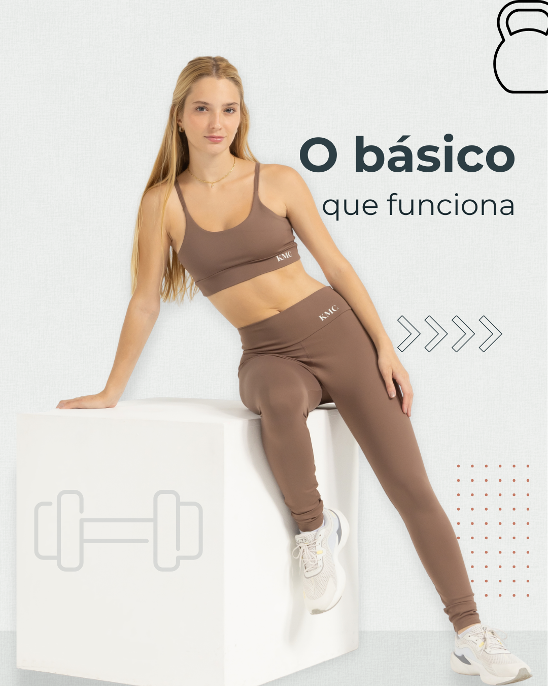 Top Basics Alcinha em uso